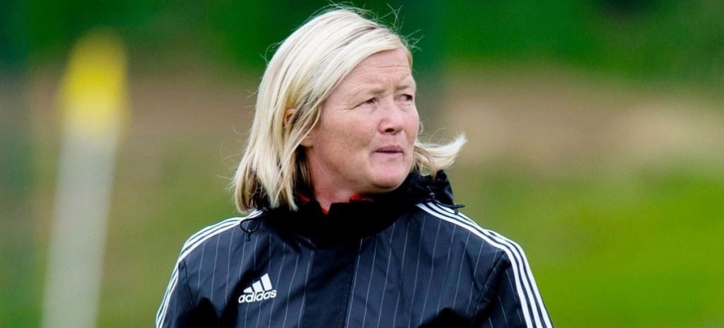 Scotland U-19 head coach Pauline Hamill