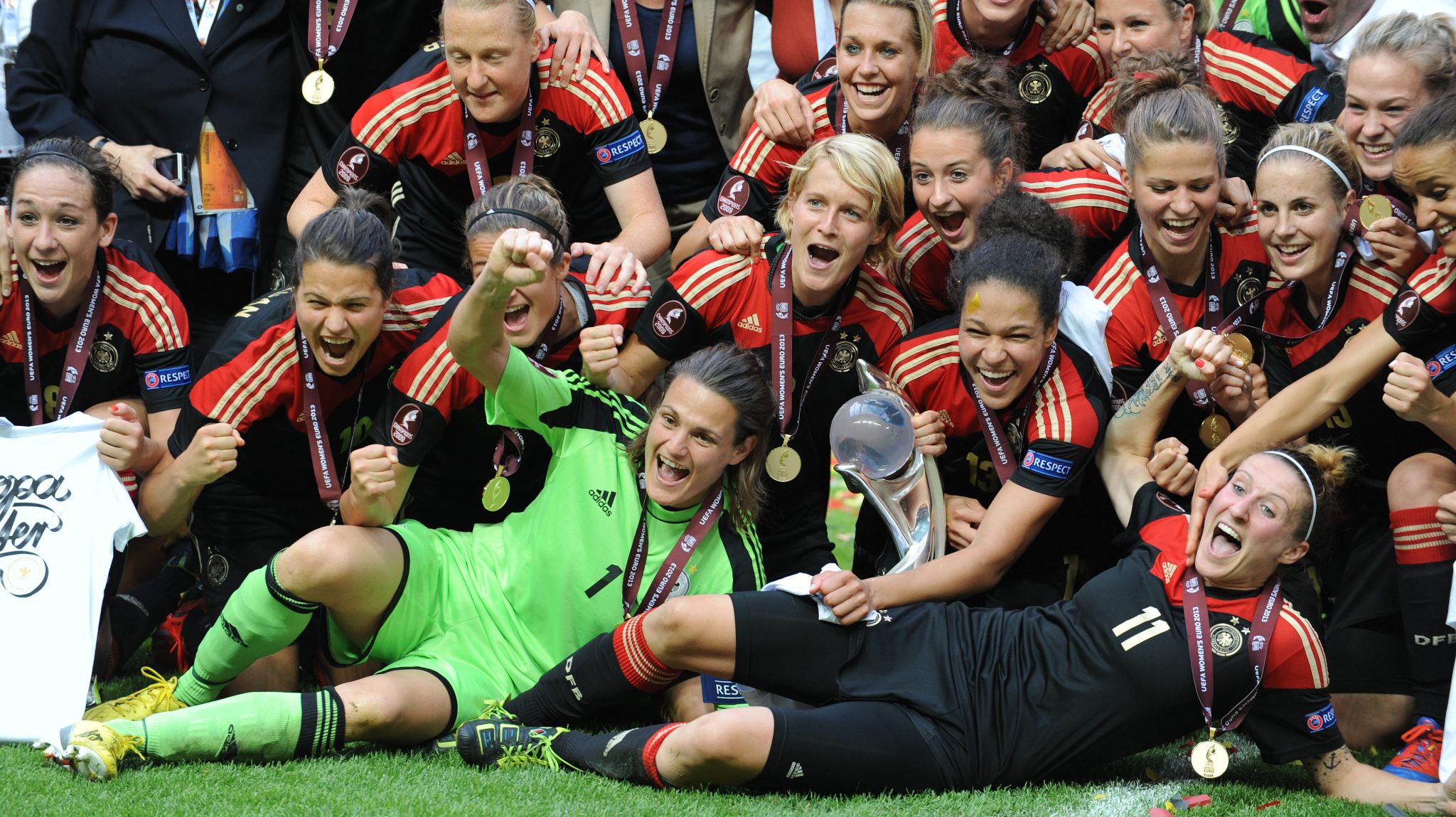 Germany. UEFA euros winners