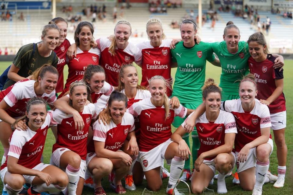 Arsenal Women come from 2-0 down at half time to beat Leicester 6-2 :  r/Gunners