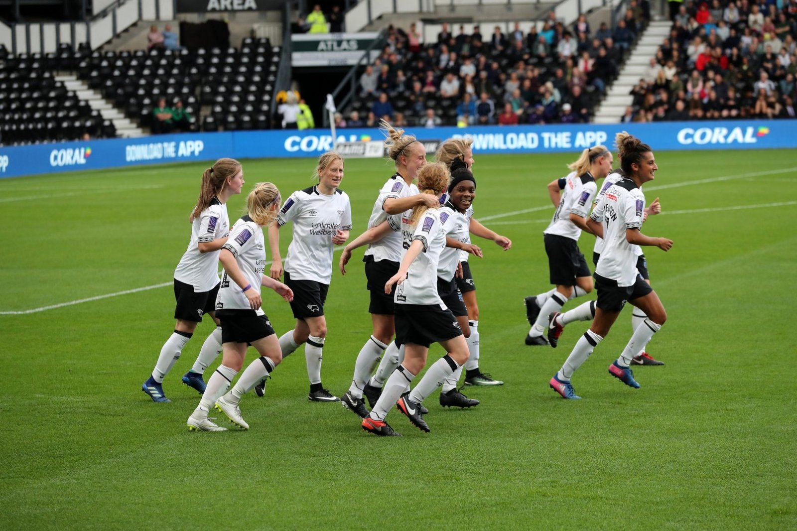 Derby County play at Pride Park