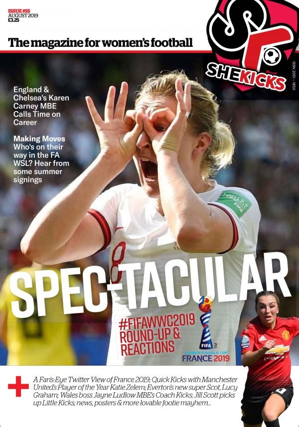 She Kicks Issue #55 with Ellen White on cover