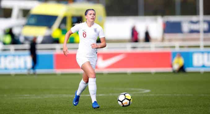 Georgia Eaton-Collins steps up from the U-19s to England U-21a