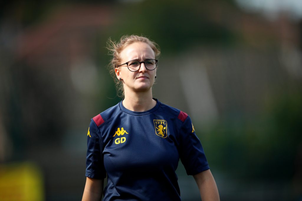 Gemma Davies head coach of Aston Villa Women