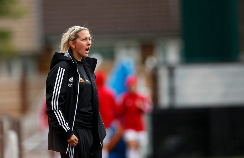 Carla Ward head coach of Sheffield United Women