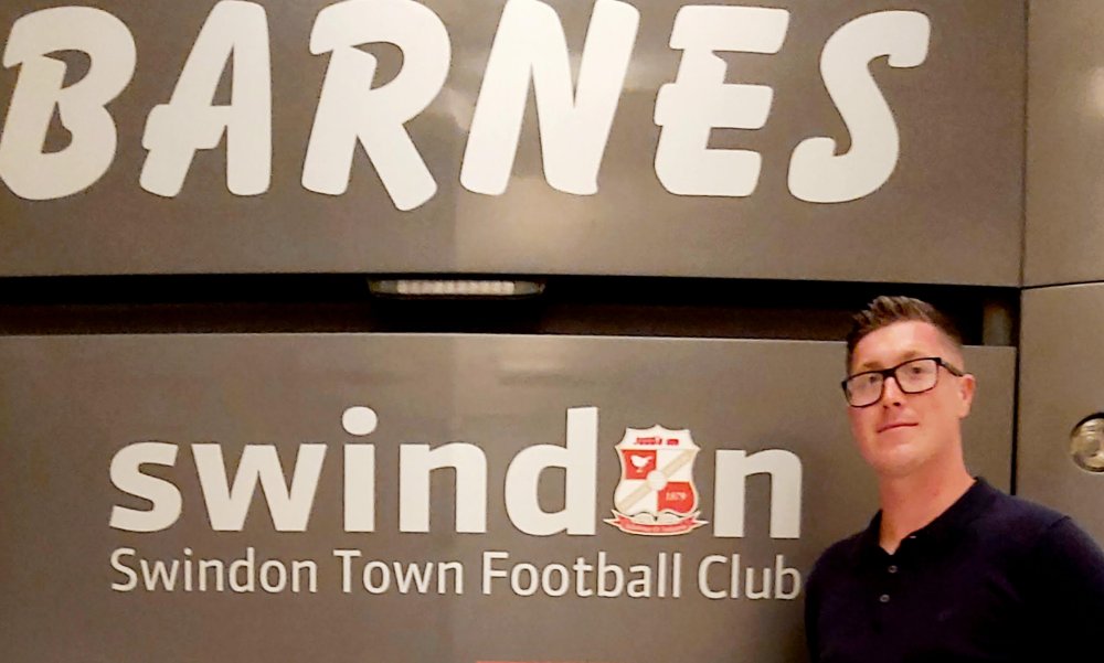 New Swindon Town Women;s Managet, Jamie Lloyd Davies