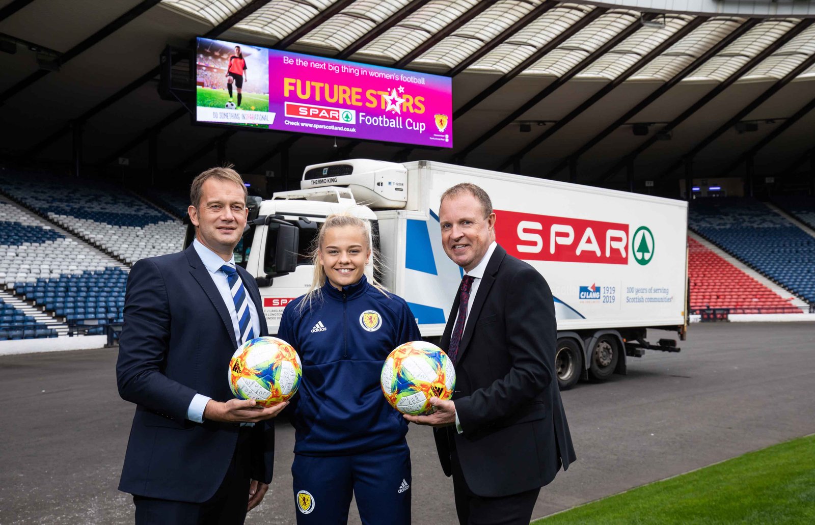 SPAR back Scottish girls' & women's football