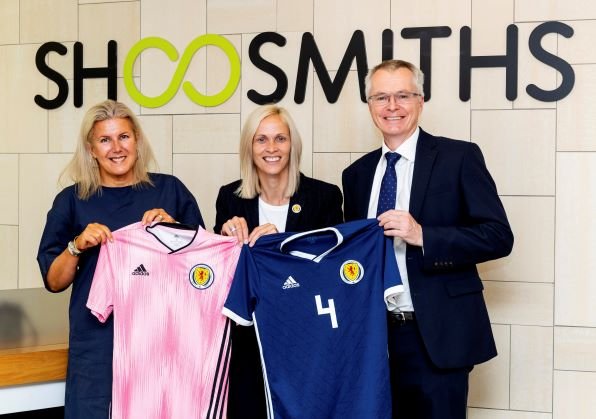 Scottish FA launch partnership at d Shoosmiths in Edinburgh.