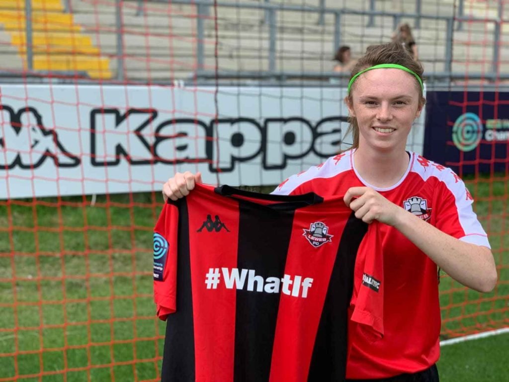 Northern Ireland youth international Annie Tominey joins Lewes.