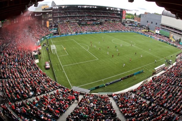 portland thorns home opener attendance clipart