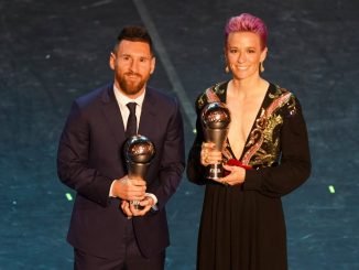 Male and female The Best FIFA Player award winners