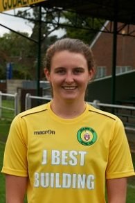 Goadalming Town's six-goal Becky Munro