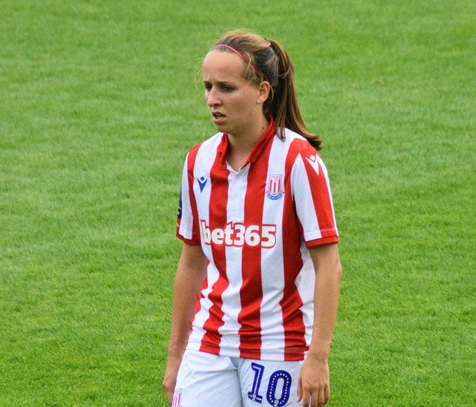 Stoke City's Alison Hall