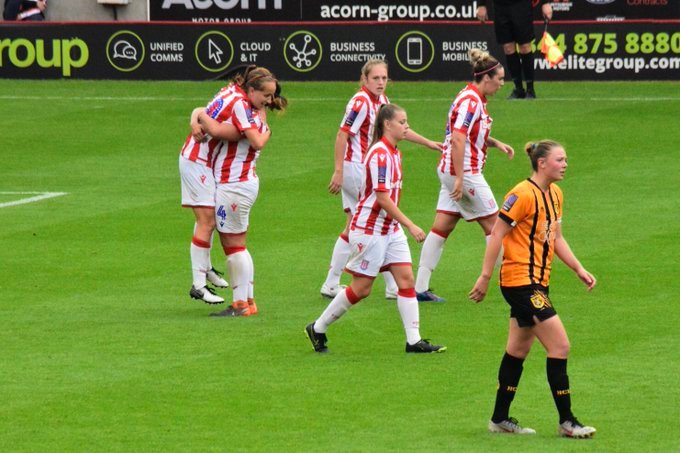 Stoke City won at the bet365 stadium