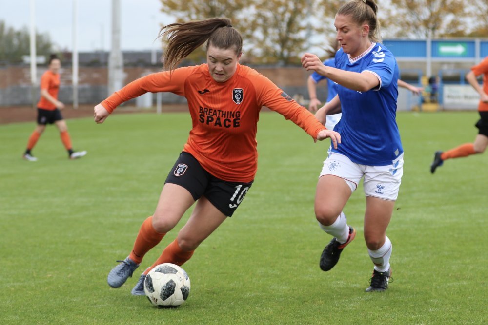 Glasgow City won through to the SSE Scottish Women;s Cup final