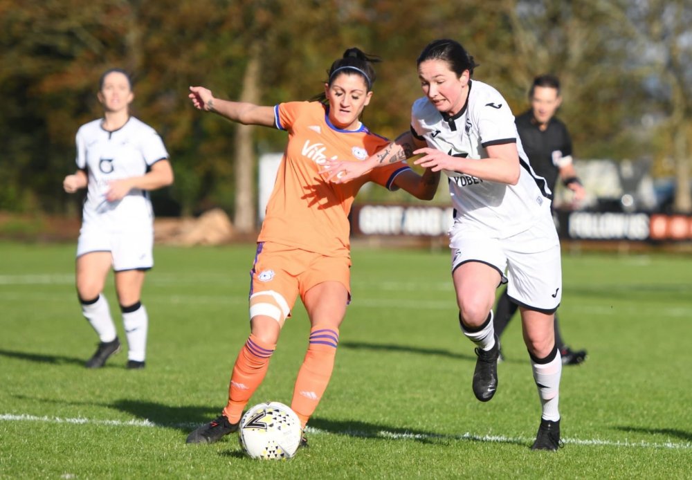 Cardiff City Women win top of the table derby at Swansea