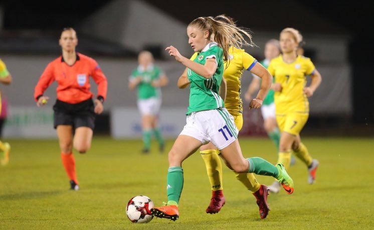 Alexandra Collighan scored Northern Ireland U-19s' opener