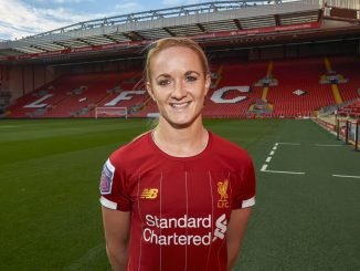 Sophie Bradley-Auckland at Anfield