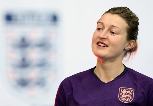 Aylesbury's Ellen White scores for England on her 100th cap