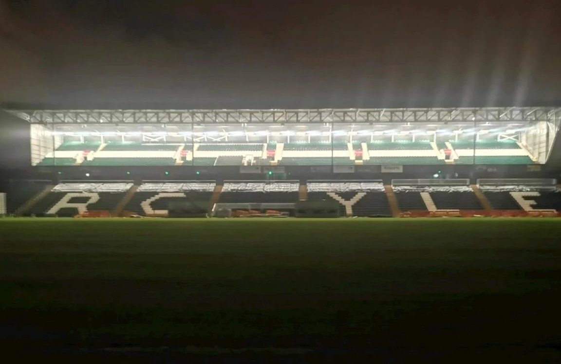 Plymouth Argyle's new Mayflower Stand