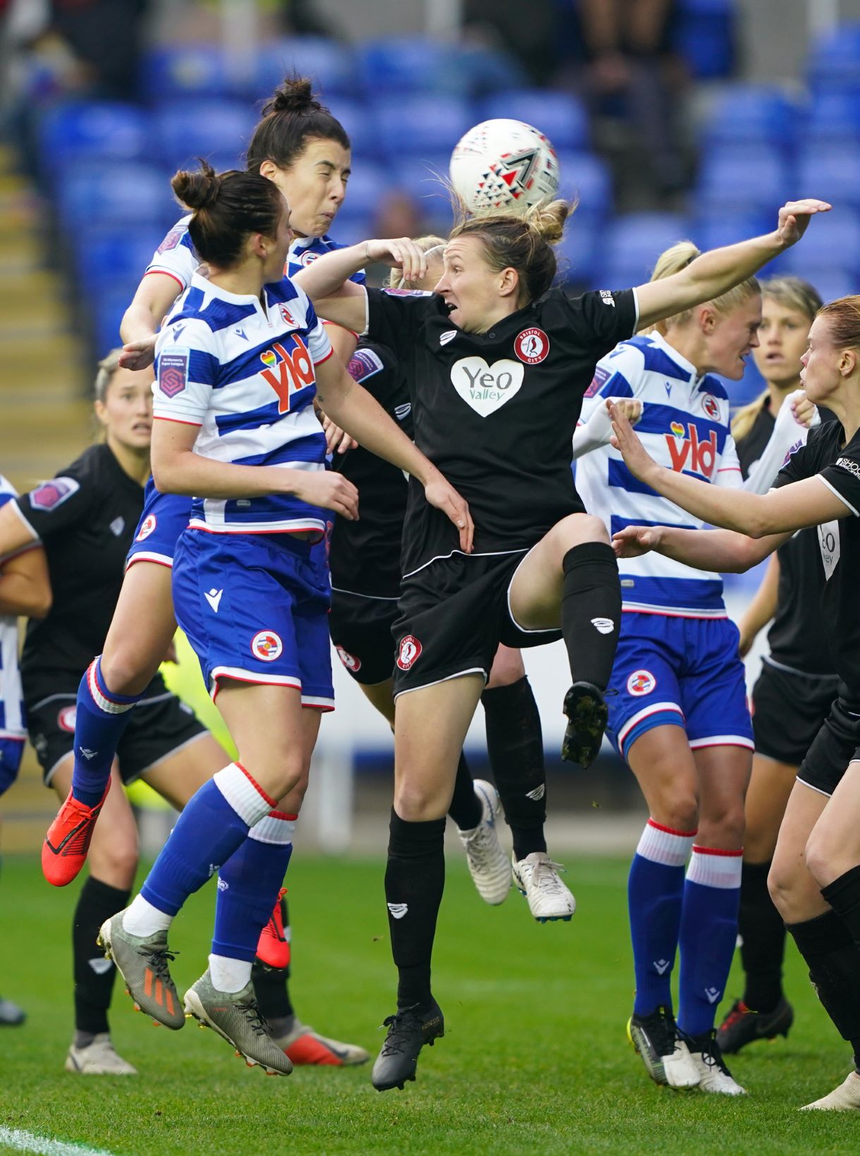 Reading were held 3-3 by Bristol City