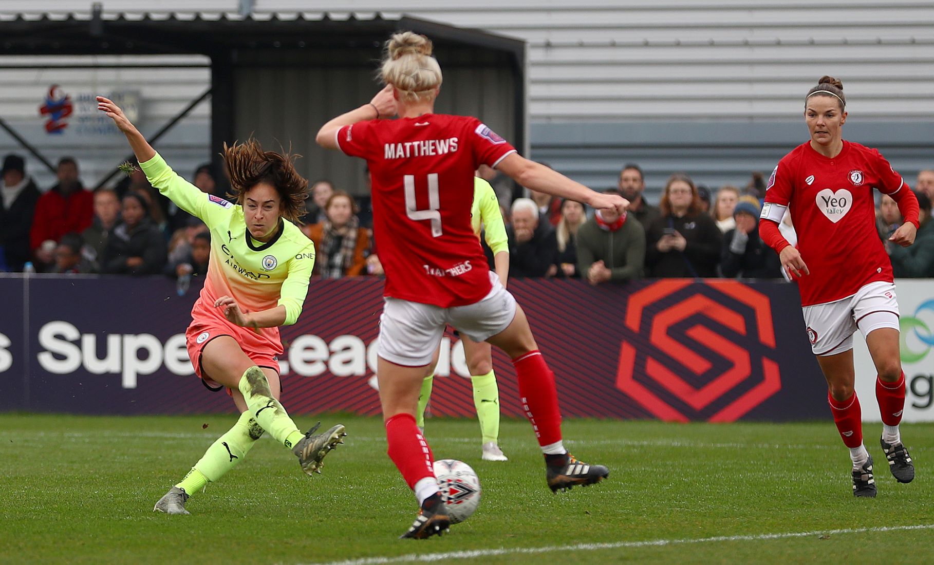 Tessa Wullaert got Man City's first goal