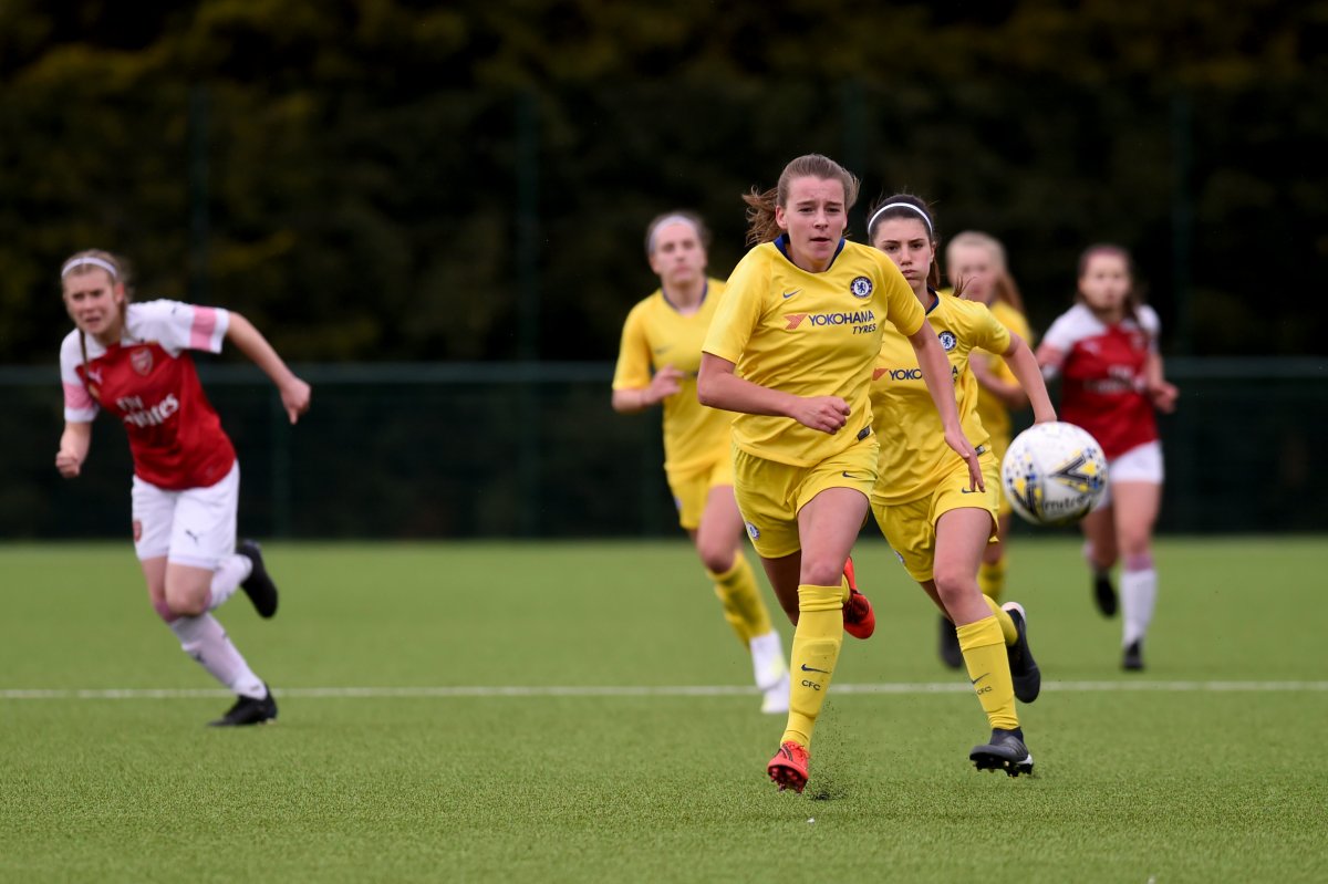 Chelsea lost to Arsenal in the Girls' Cup Final