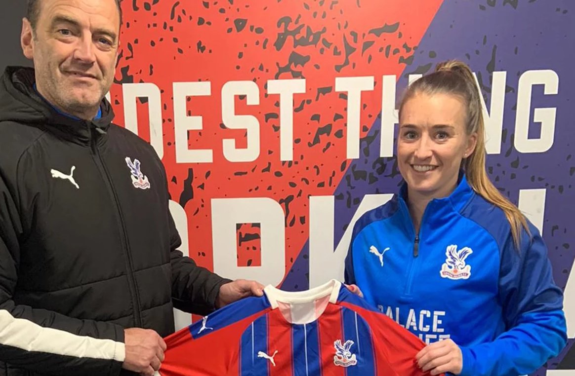 New Crystal Palace signing, Amber Stobbs