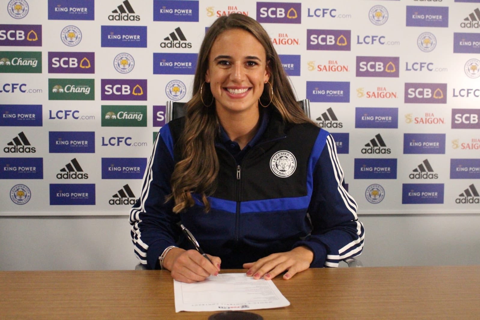 Leicester City's new signing, Ashleigh Plumptre