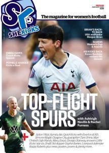 She Kicks Women's Football Magazine Issue #58 (Jan 2020) cover