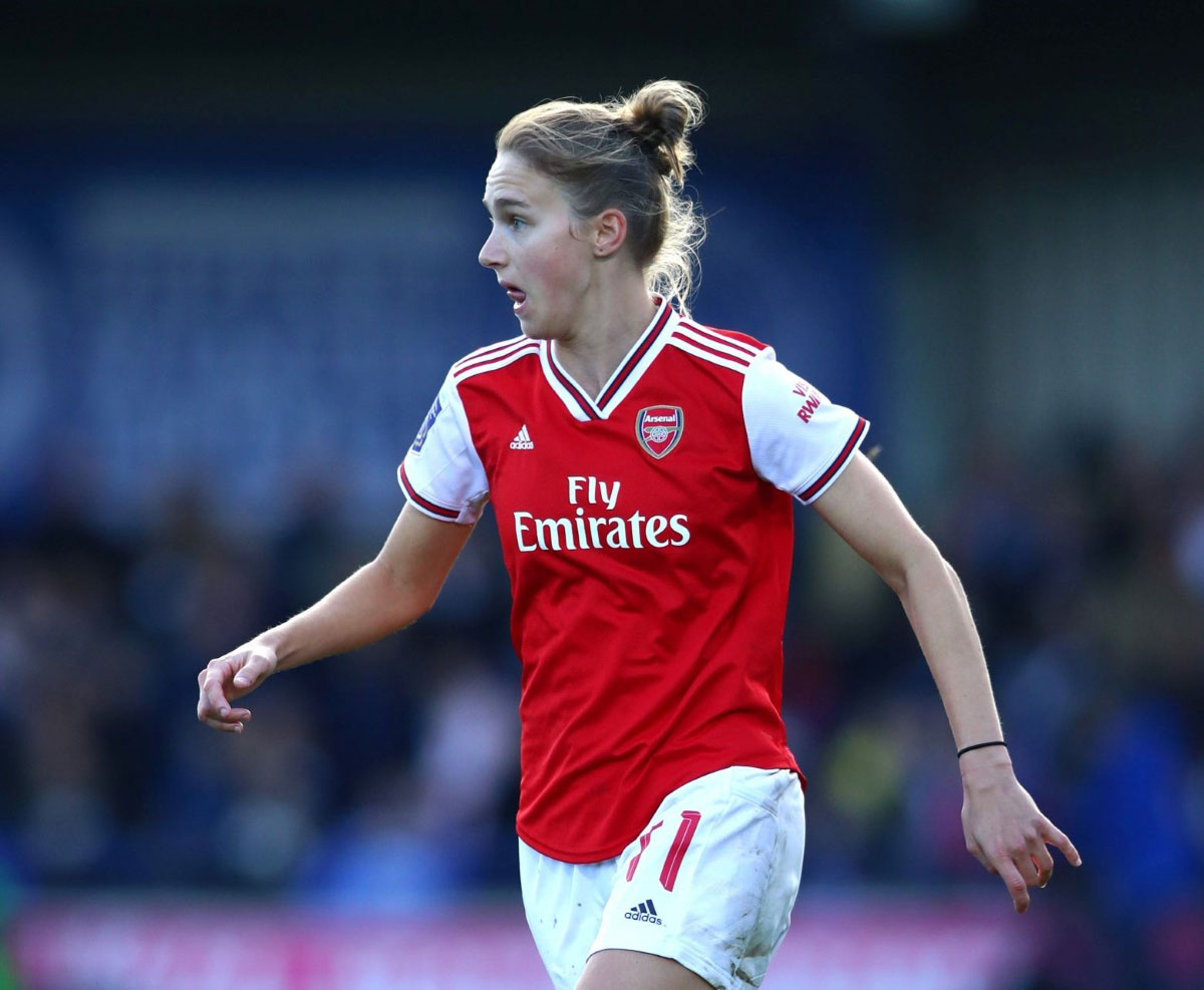 Vivianne Meidema played a huge part in Arsenal's big win