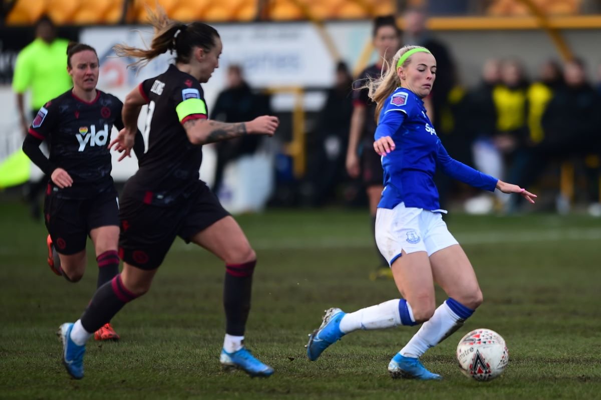 Everton's hat-trick hero, Chloe Kelly