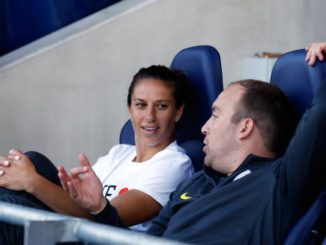 Carli Lloyd insists United States are light years behind England