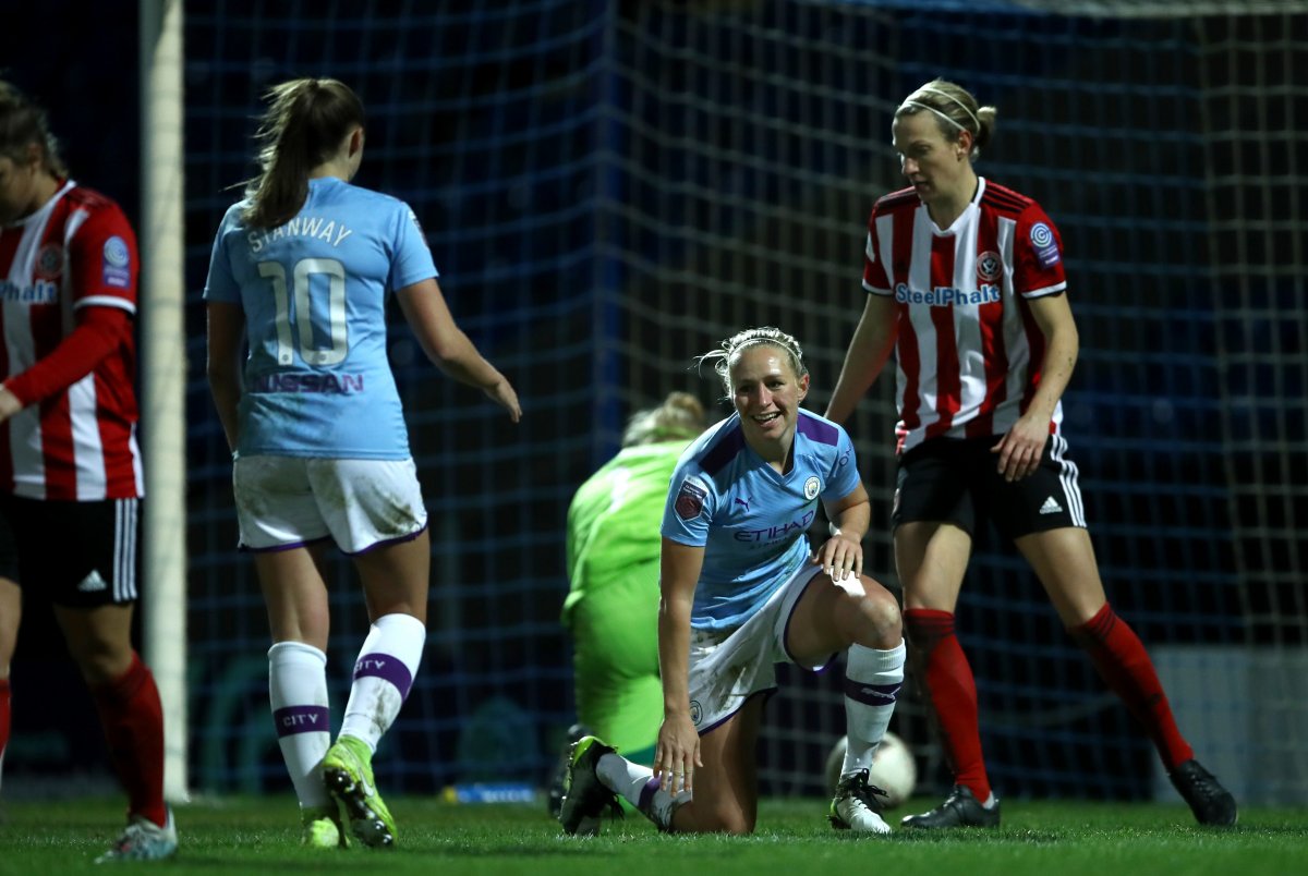 Man City's hat-trick hero, Pauline Bremer