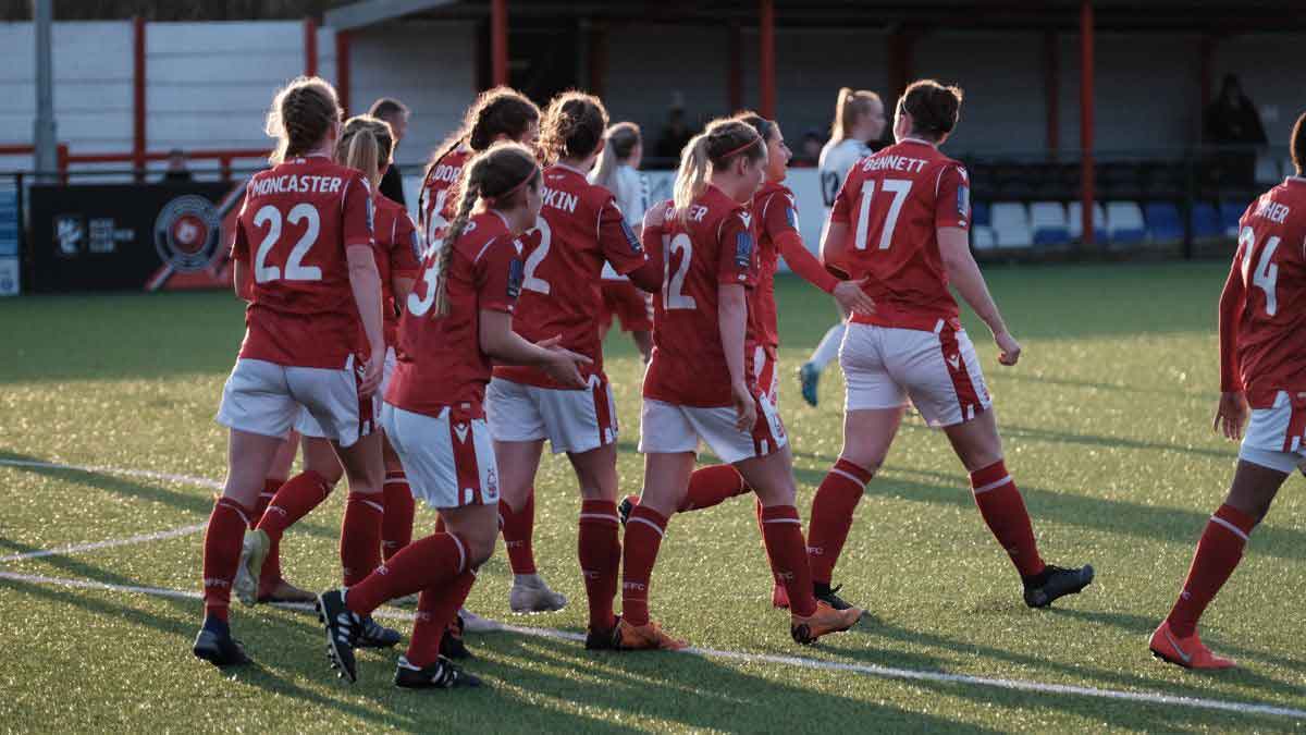 Nottingham Forest wemnt second in the FA WNL Northern Premier.