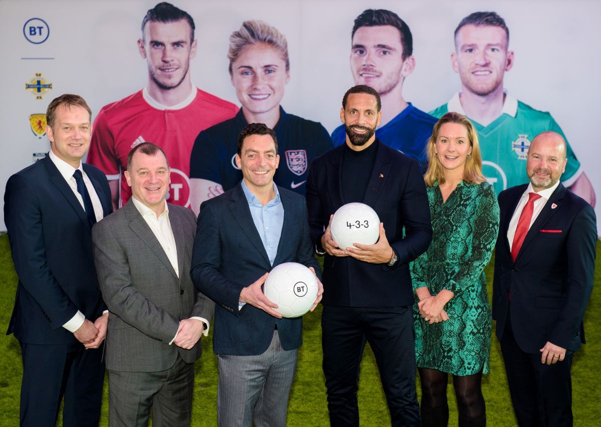 BT launch 4-3-3 football partnership strategy