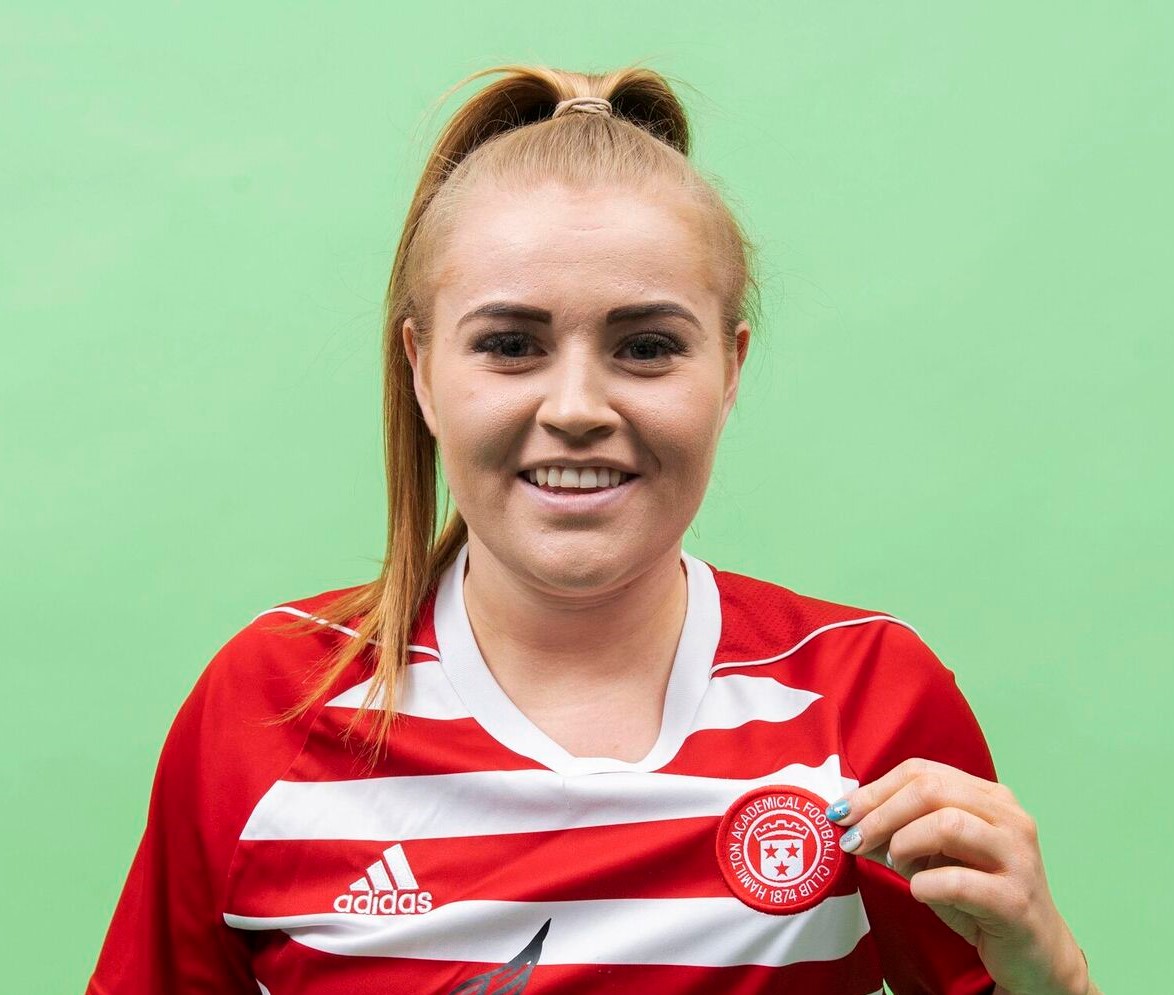 Hamilton Academical's Megan Quiinn