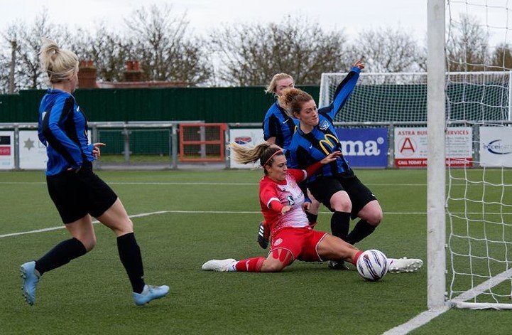 Georgia Box gets Harlow Town's winner