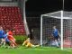 Megan Wynne scored her first Wales goal.