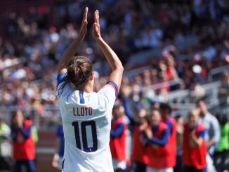 Carli Lloyd is one of the stars to support the #WeWillWin campaign