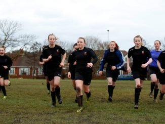 Boldon Girls training