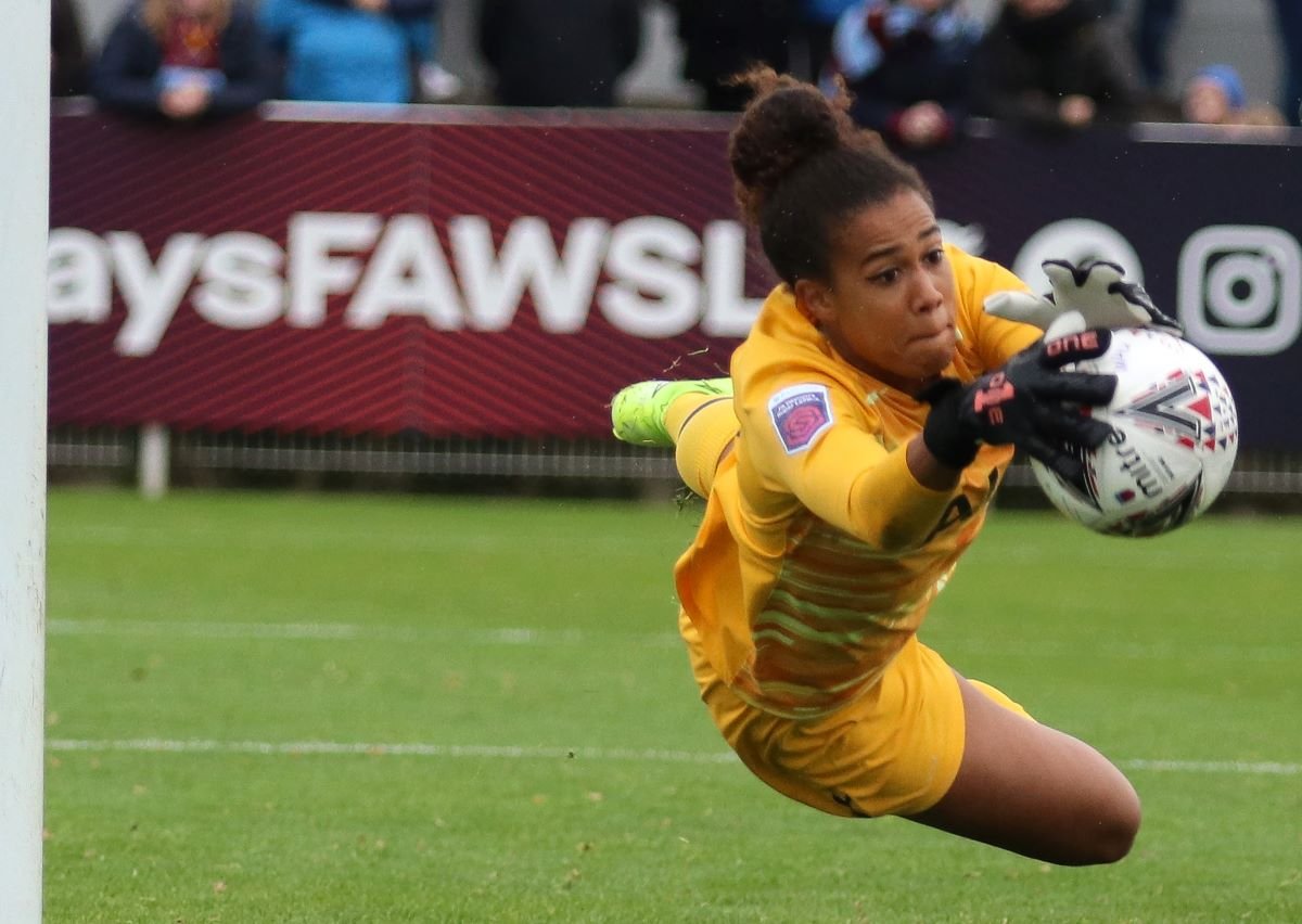 Crystal Palace's new keeper, Chloe Morgan