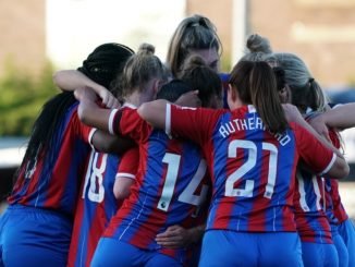 Crystal Palace huddle