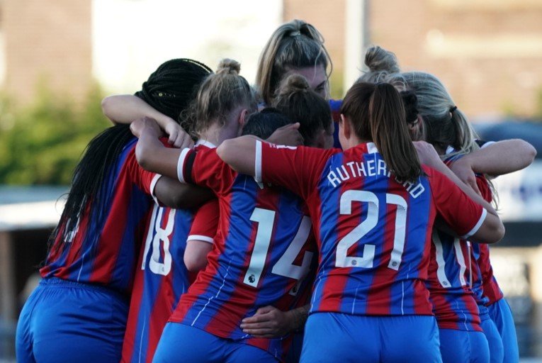 Crystal Palace huddle