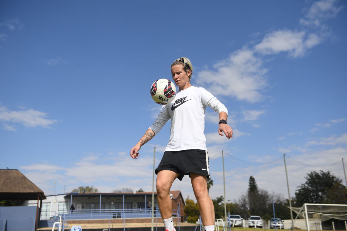 Glasgow City's new signing, Janine van Wyk