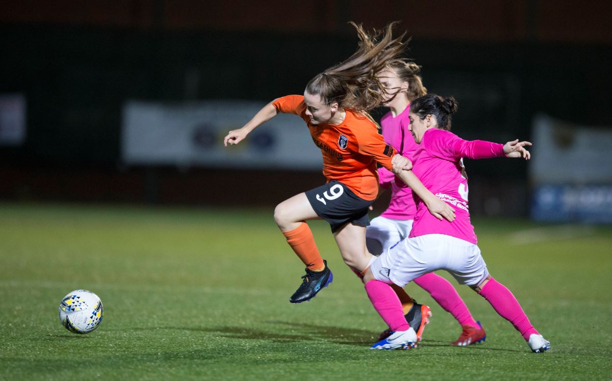 Glasgow City striker, Kirsty Howat