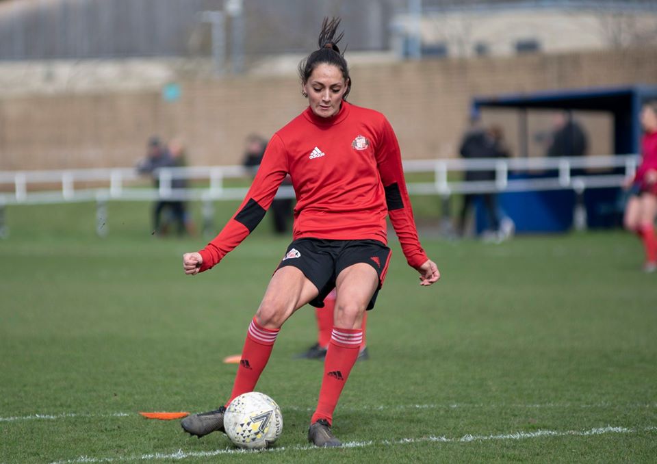 Durham's new signing, Mollie Lambert