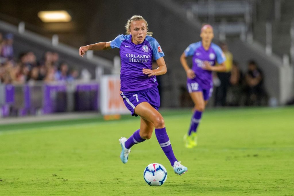 Everton Women sign Claire Emslie on loan from Orlando Pride SheKicks