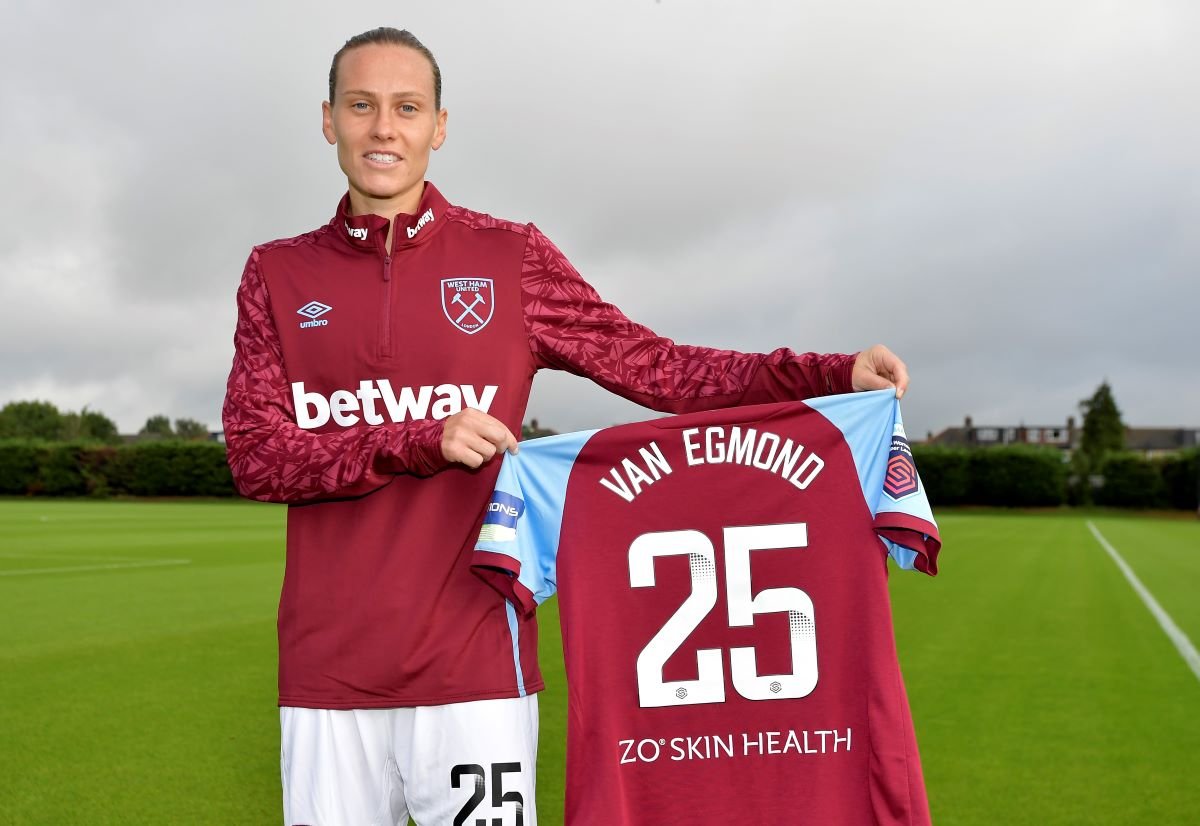 West Ham's new signing, Emily Van Egmond