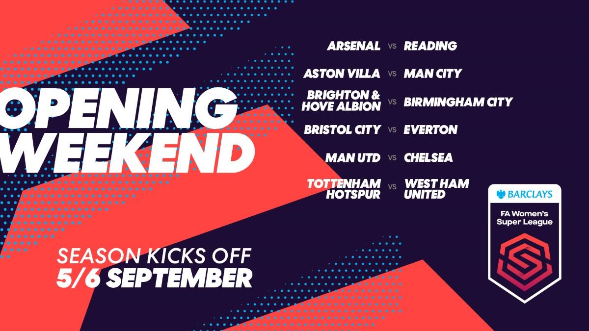 FAWSL 2020-21 opening weekend fixtures