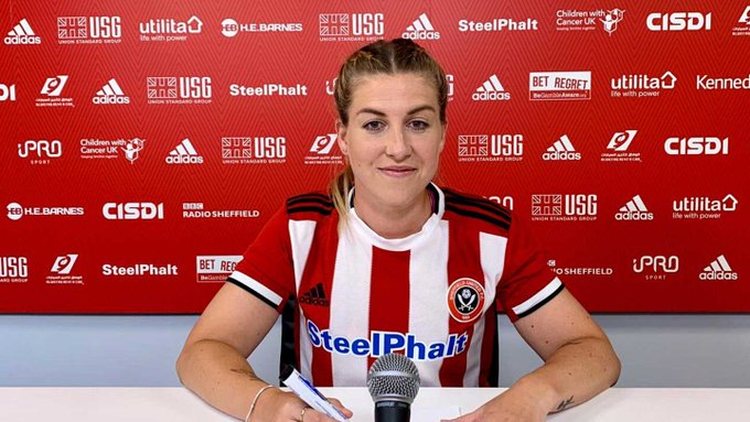 Sheffield United's new signing, Sophie Walton